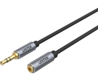 UNITEK Przedłużacz Jack 3.5mm - Jack 3.5mm 1m Y-C932ABK - 389328 - zdjęcie 2